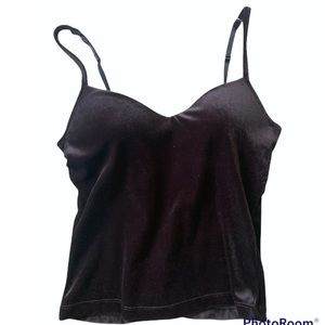 ✶ ✶ NWT VINTAGE ONE STEP UP VELVET CAMI ✶ ✶